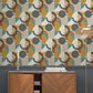 Retro Shapes Geo Wallpaper Wallpaper Inn