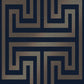 Metallic Greek Key Wallpaper Wallpaper Inn