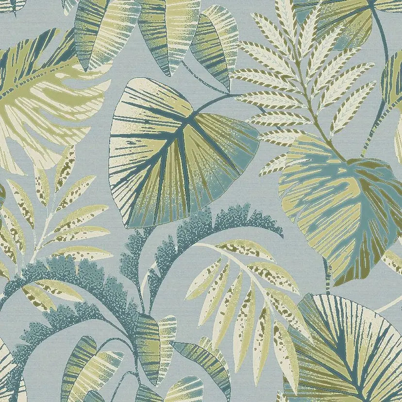 Jungle Leaves Wallpaper Wallpaper Inn