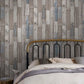 Distressed Wood Plank Wallpaper Wallpaper Inn