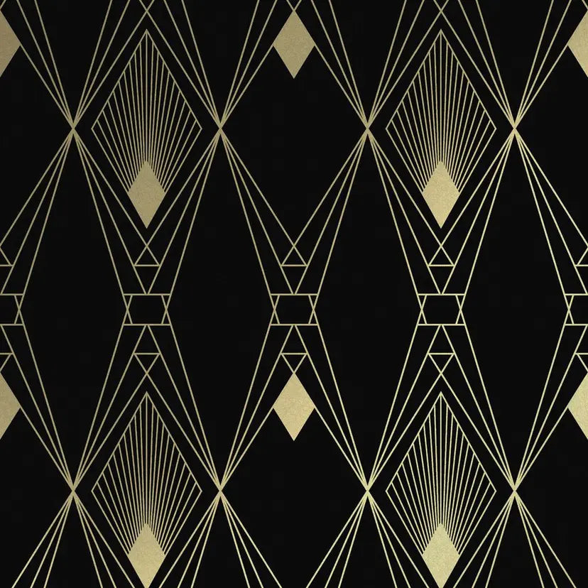 Deco Geometric Wallpaper Wallpaper Inn