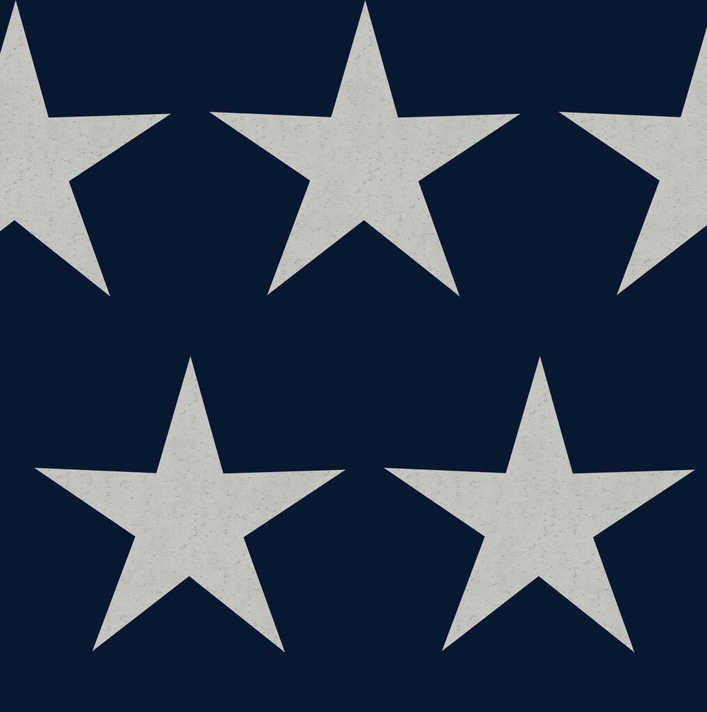 Stars Navy Blue Wallpaper Wallpaper Inn