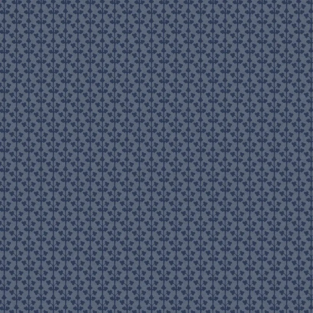 Seaham Midnight Blue Wallpaper Wallpaper Inn