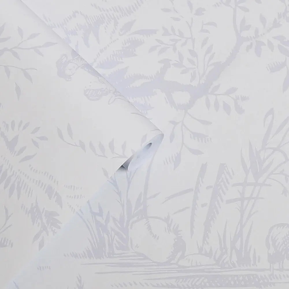 Toile de Jouy Wallpaper Wallpaper Inn