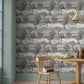 Hartingdon Jade Green Wallpaper Wallpaper Inn