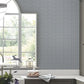 Trefoil Slate Grey Wallpaper Wallpaper Inn