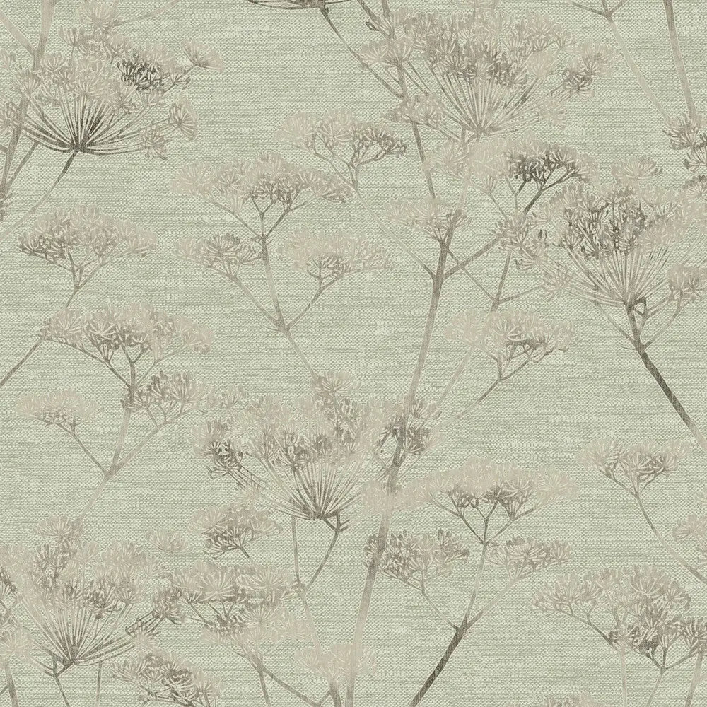 Serene Seedhead Wallpaper Wallpaper Inn