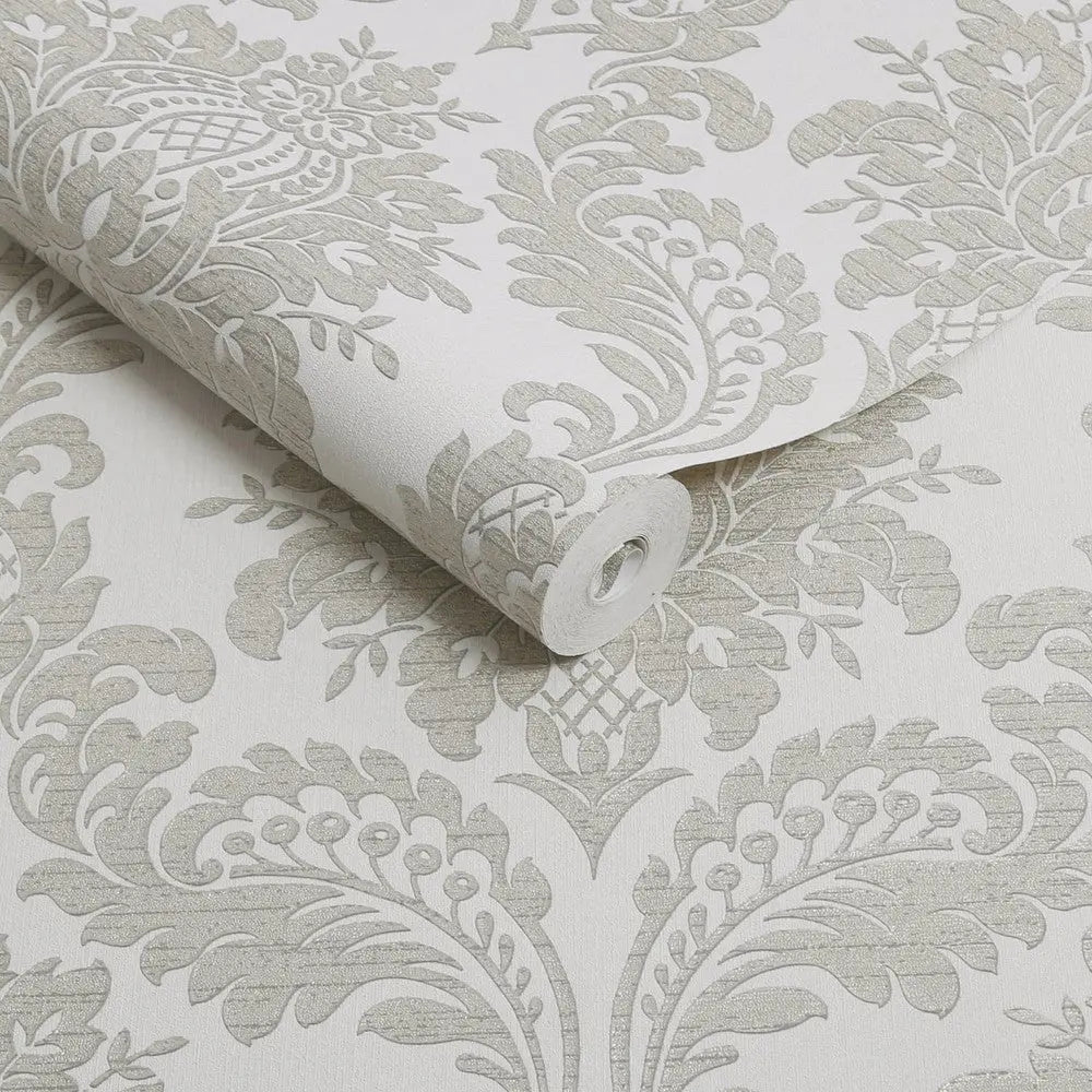 Archive Damask Wallpaper Wallpaper Inn