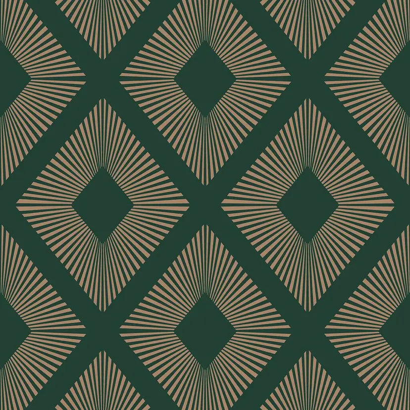 Deco Triangle Wallpaper Wallpaper Inn