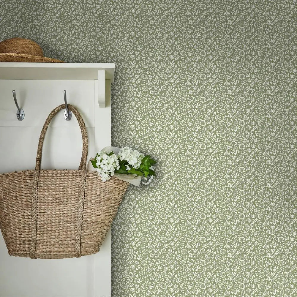 Sweet Alyssum Wallpaper Wallpaper Inn