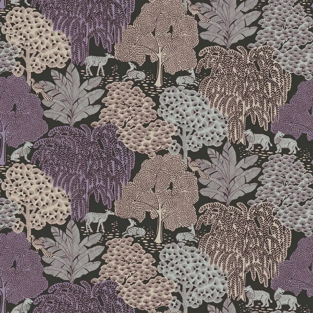 Garwood Grove Wallpaper - Violet Grey Wallpaper Inn