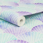 Mermaid Seashell Mystic Purple Wallpaper Wallpaper Inn