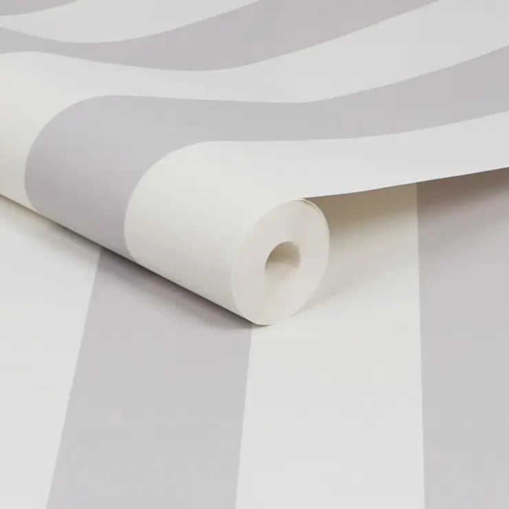 Next Craft Stripe Grey Wallpaper