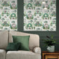 Naunton Folly Wallpaper - Fern Green Wallpaper Inn