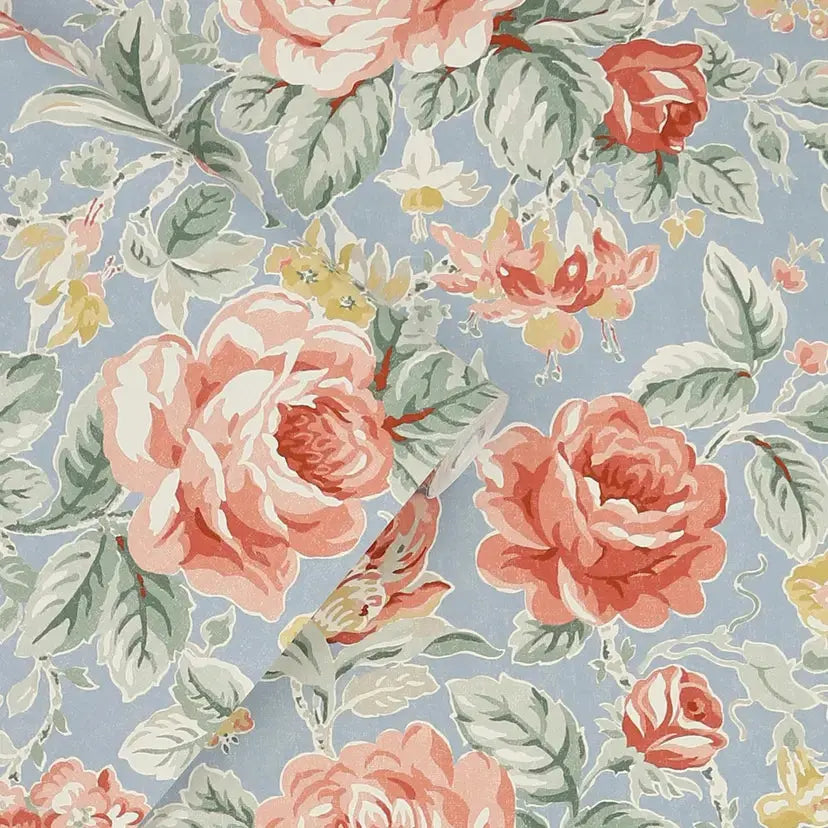 Wild Roses Wallpaper Wallpaper Inn