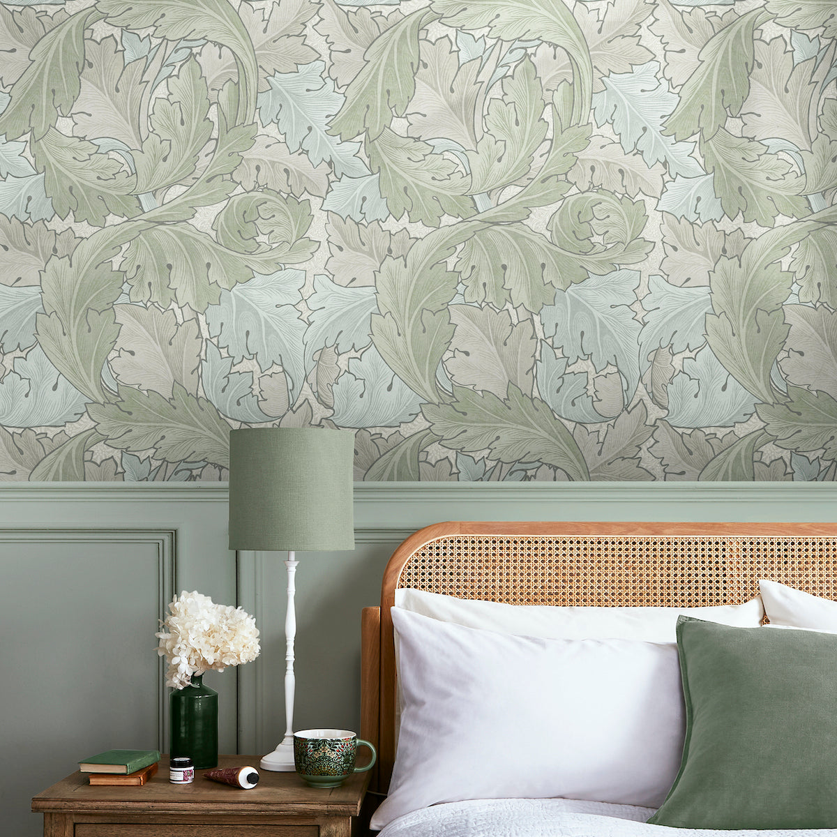 Acanthus Wallpaper Wallpaper Inn