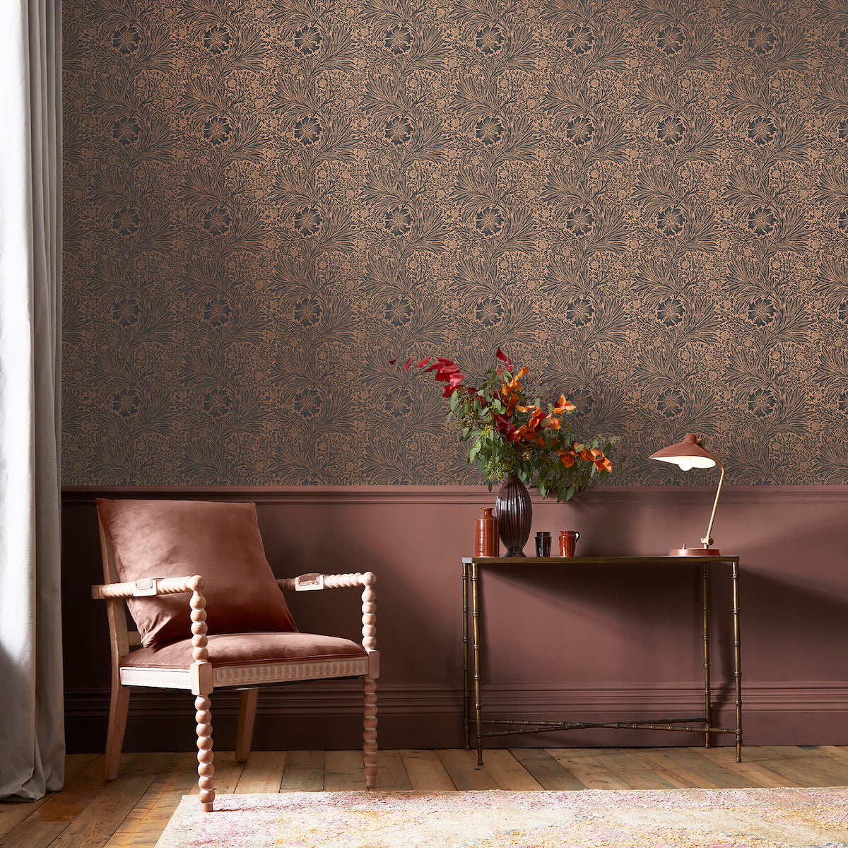 Marigold Fibrous Wallpaper - Wallpaper Inn - South Africa – Wallpaper Inn
