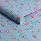 Rose & Bows Wallpaper Wallpaper Inn