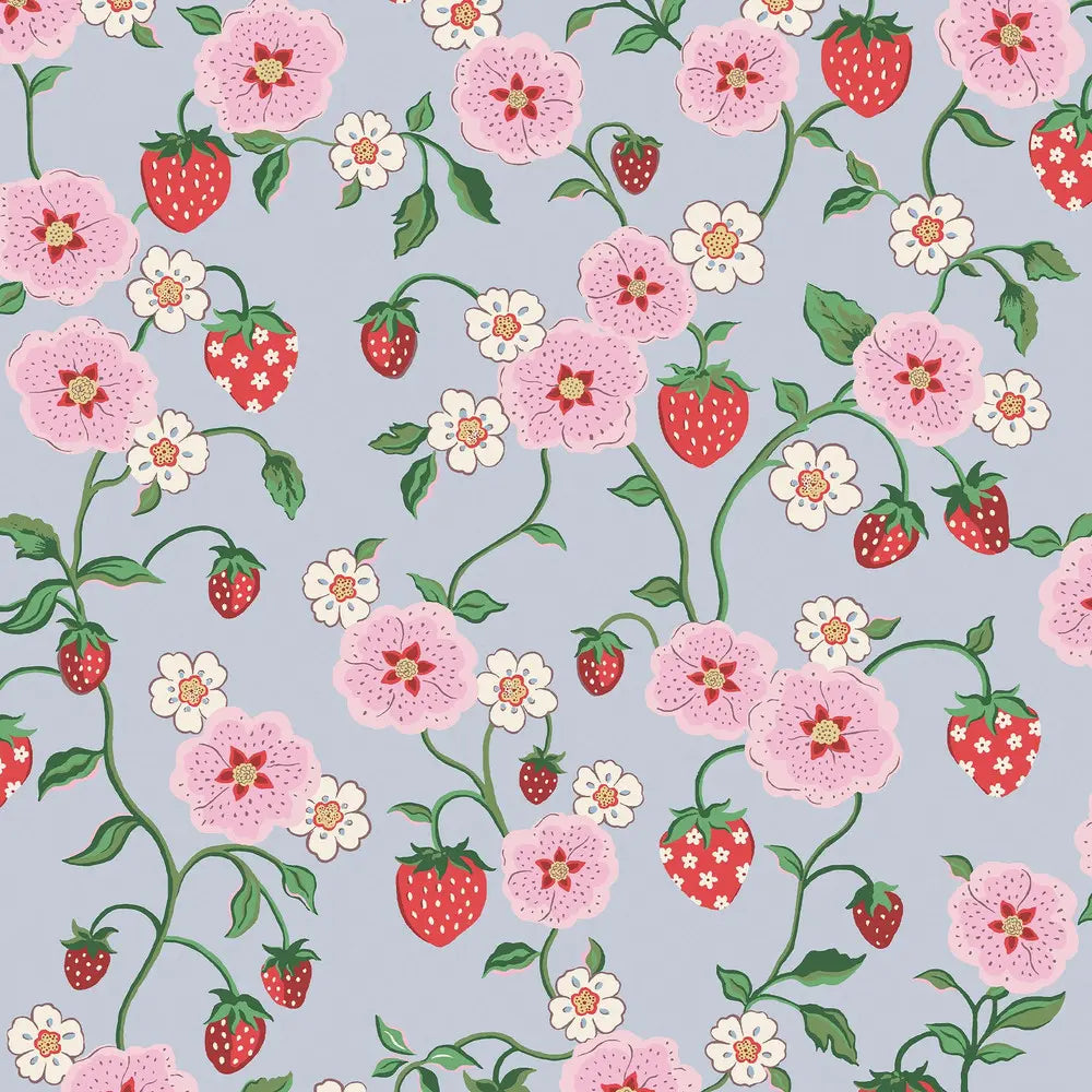 Strawberry Wallpaper Wallpaper Inn