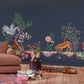Painted Kingdom Navy Fixed Size Mural