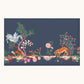 Painted Kingdom Navy Fixed Size Mural