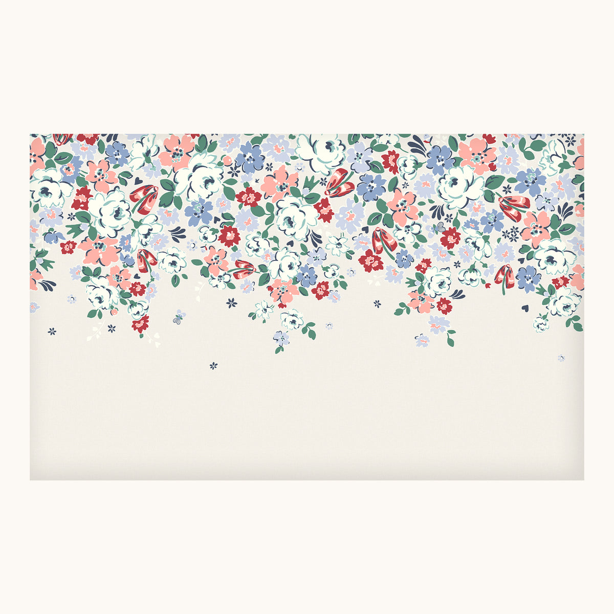 Clifton Floral Cream Fixed Size Mural