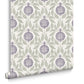 Apple of Grenada Mauve & Sage Wallpaper