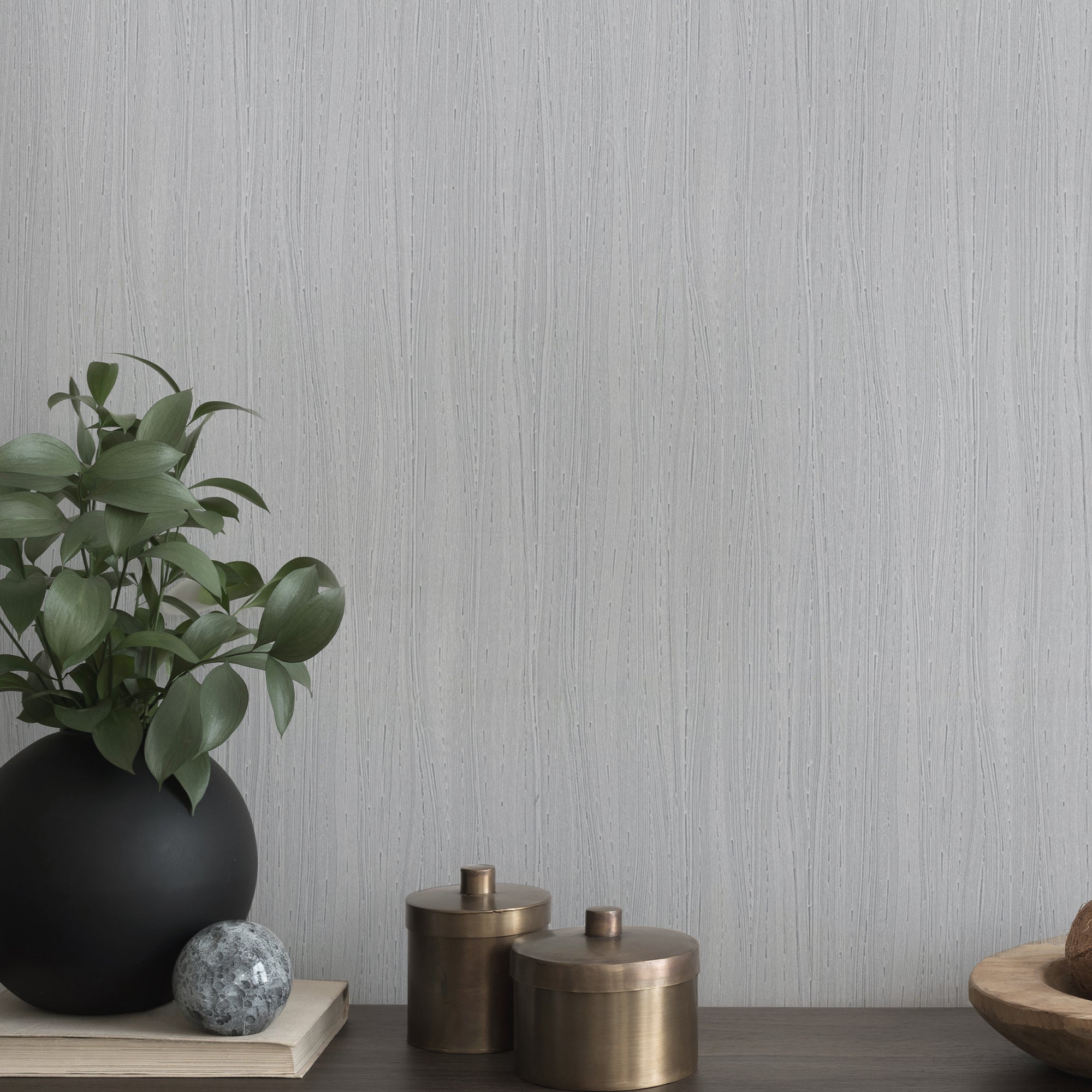 Flow Texture Grey – Wallpaper Inn