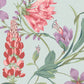 Botanist Scroll Duck Egg Wallpaper