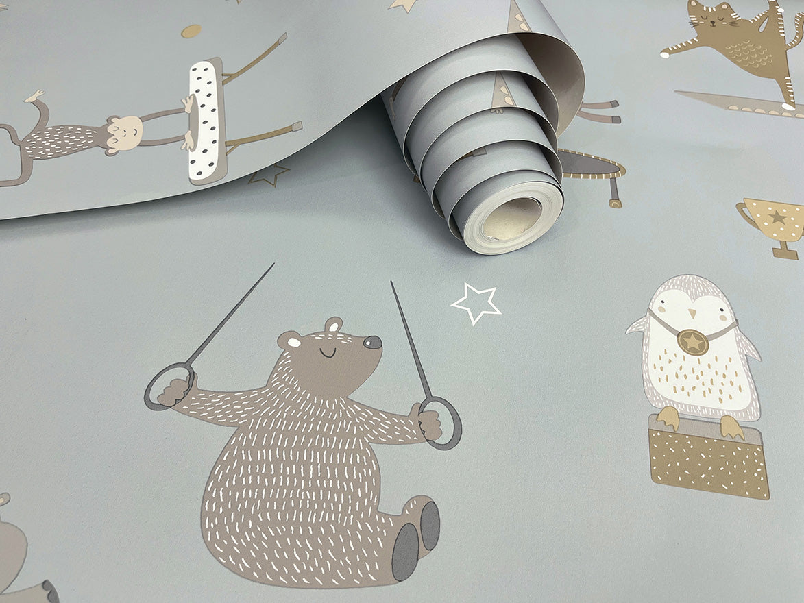 Animal Gymnastics Kids Wallpaper Wallpaper Inn