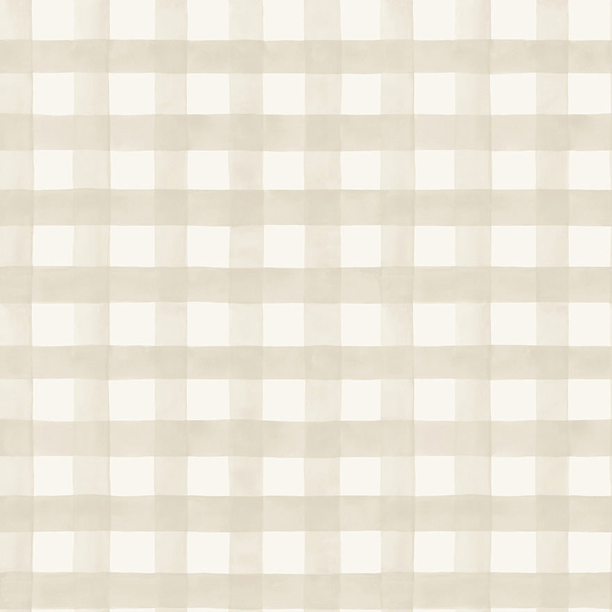 Watercolour Gingham Kids Wallpaper Wallpaper Inn