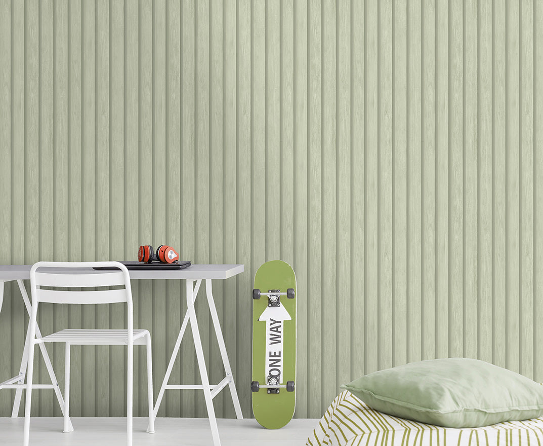 Woodslat Wallpaper Wallpaper Inn