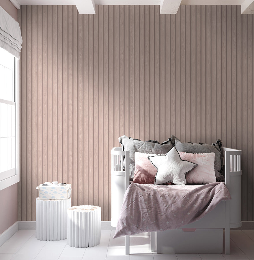 Woodslat Wallpaper Wallpaper Inn