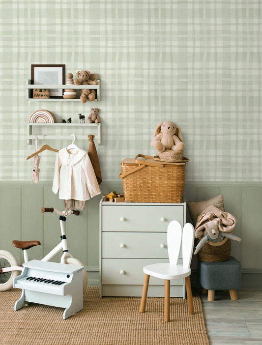Ivy Plaid Sage