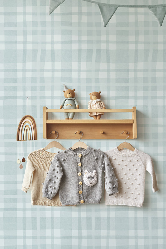 Ivy Plaid Sky Blue