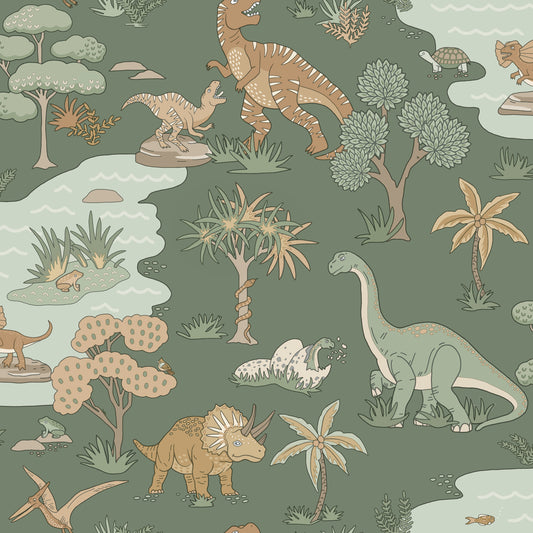 Dino Zoo Green