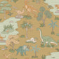 Dino Zoo Ochre