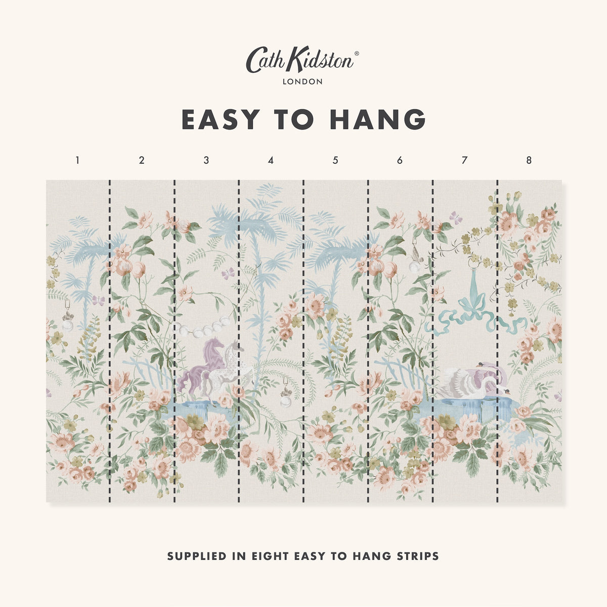 Colourful Life Pastel Mural
