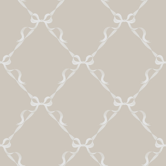 Tied With a Bow Warm Grey