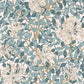 Honeysuckle Dusk Blue Wallpaper