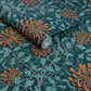 Honeysuckle Tidewater Blue Wallpaper