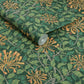Honeysuckle Verde Wallpaper