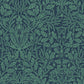 Acorn Heritage Blue Wallpaper