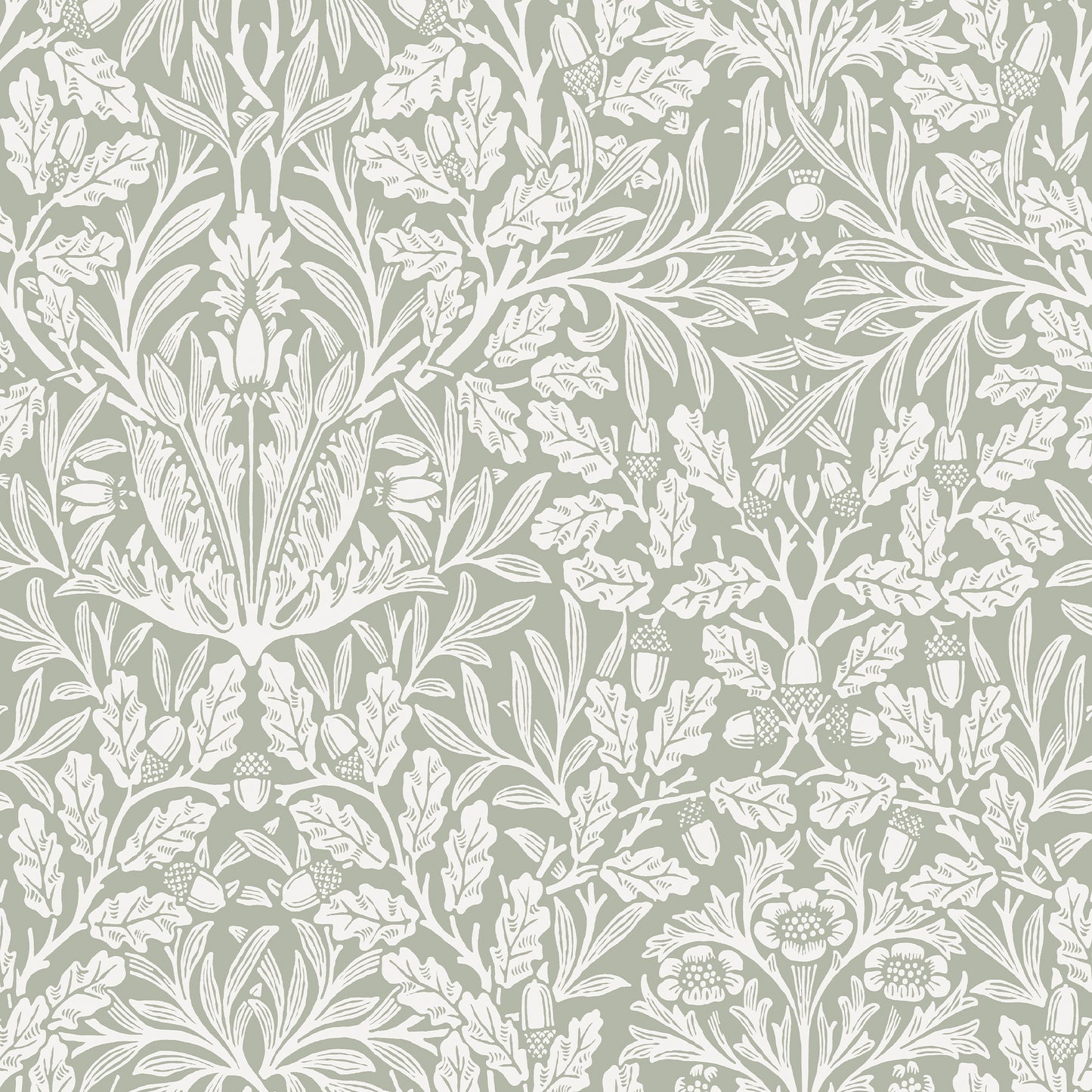 Acorn Sage Wallpaper