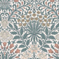 Garden Dusty Blue Wallpaper