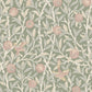 Bird & Pomegranate Rose Garden Wallpaper