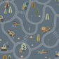 Roundabout Road Denim Blue
