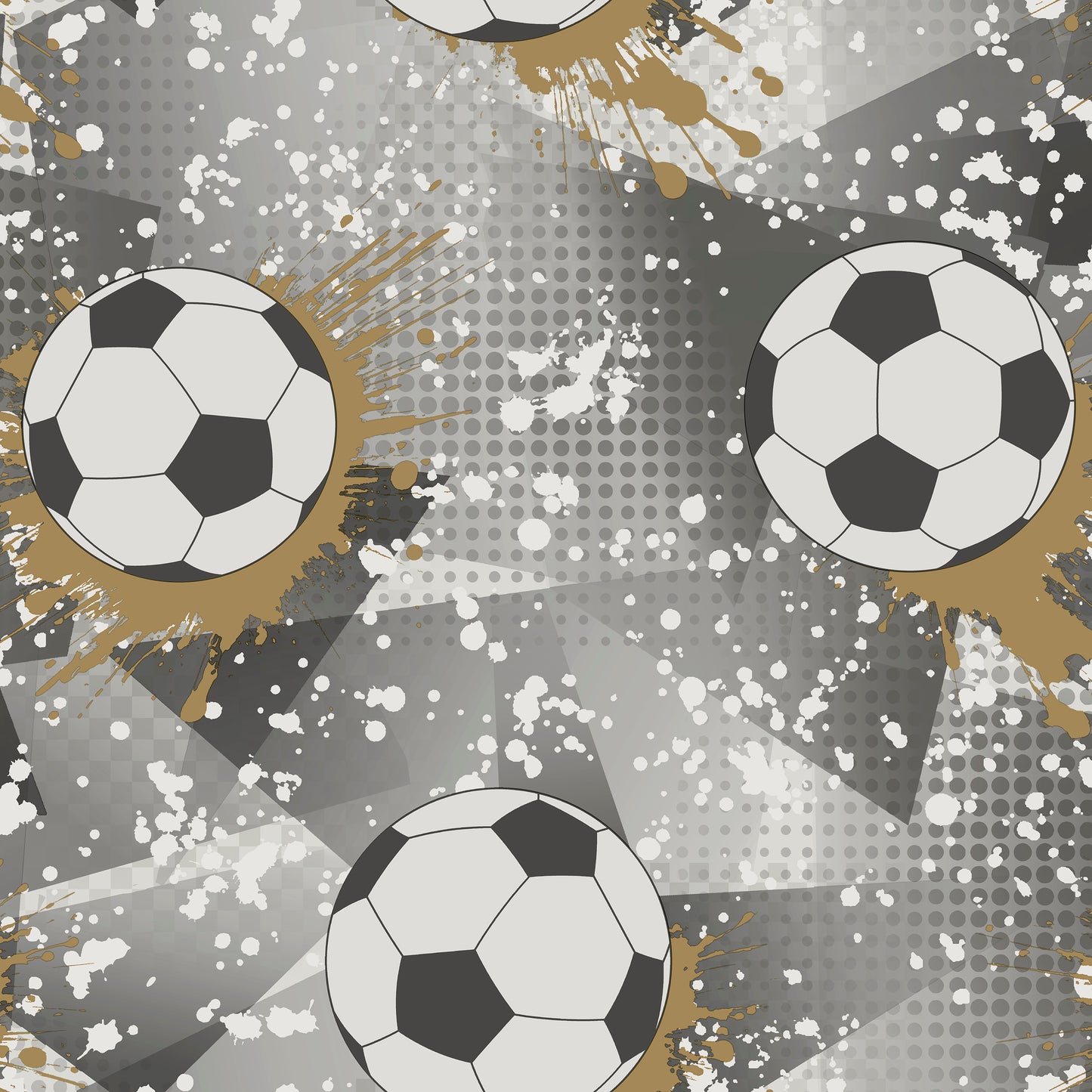 Football Frenzy Black / Gold