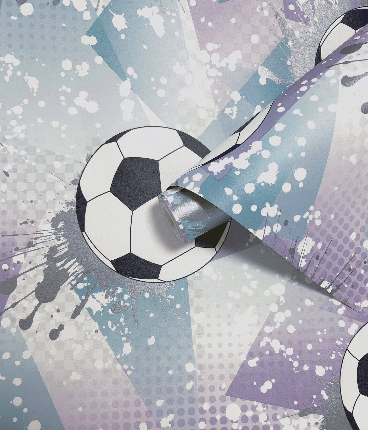 Football Frenzy Lilac / Silver