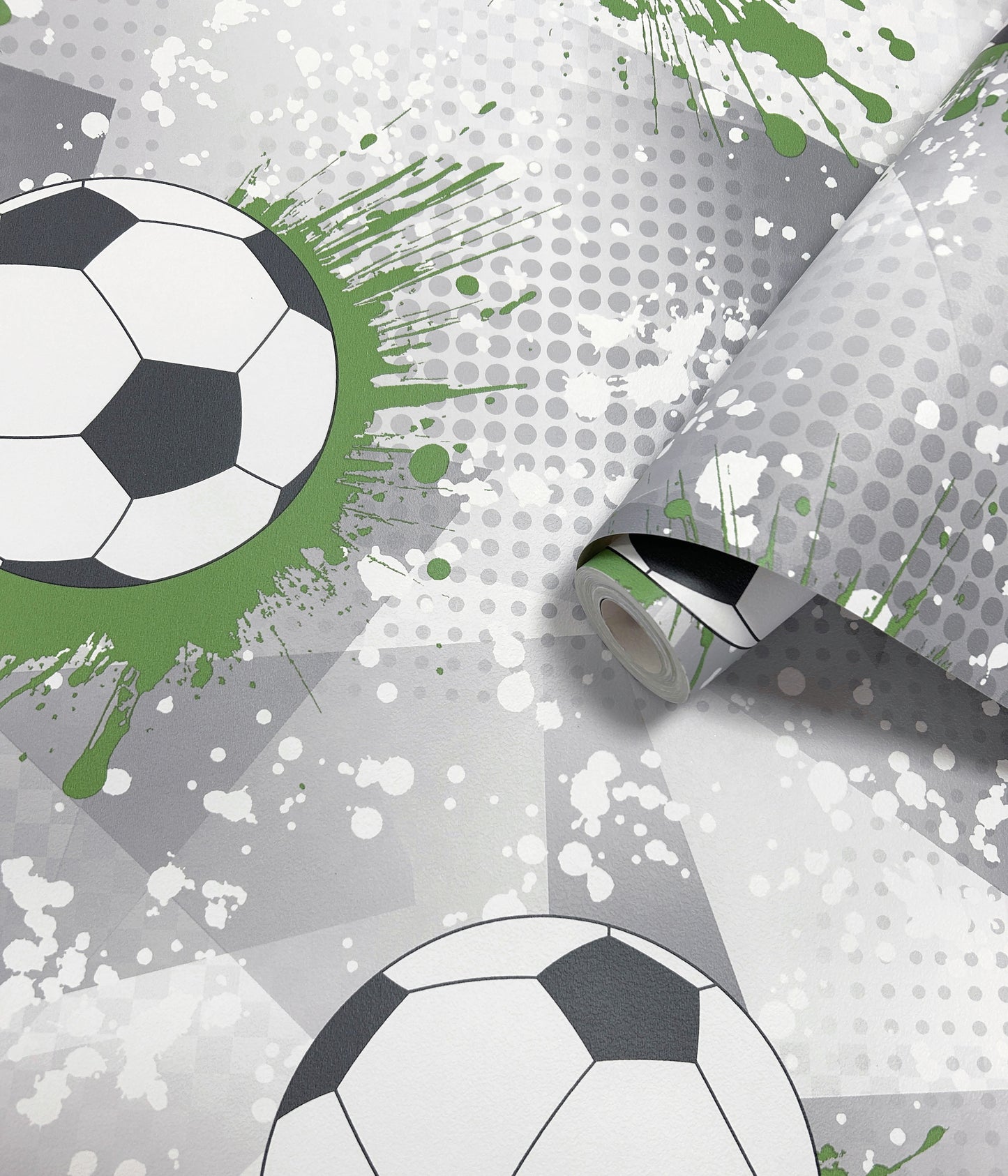 Football Frenzy Grey / Green